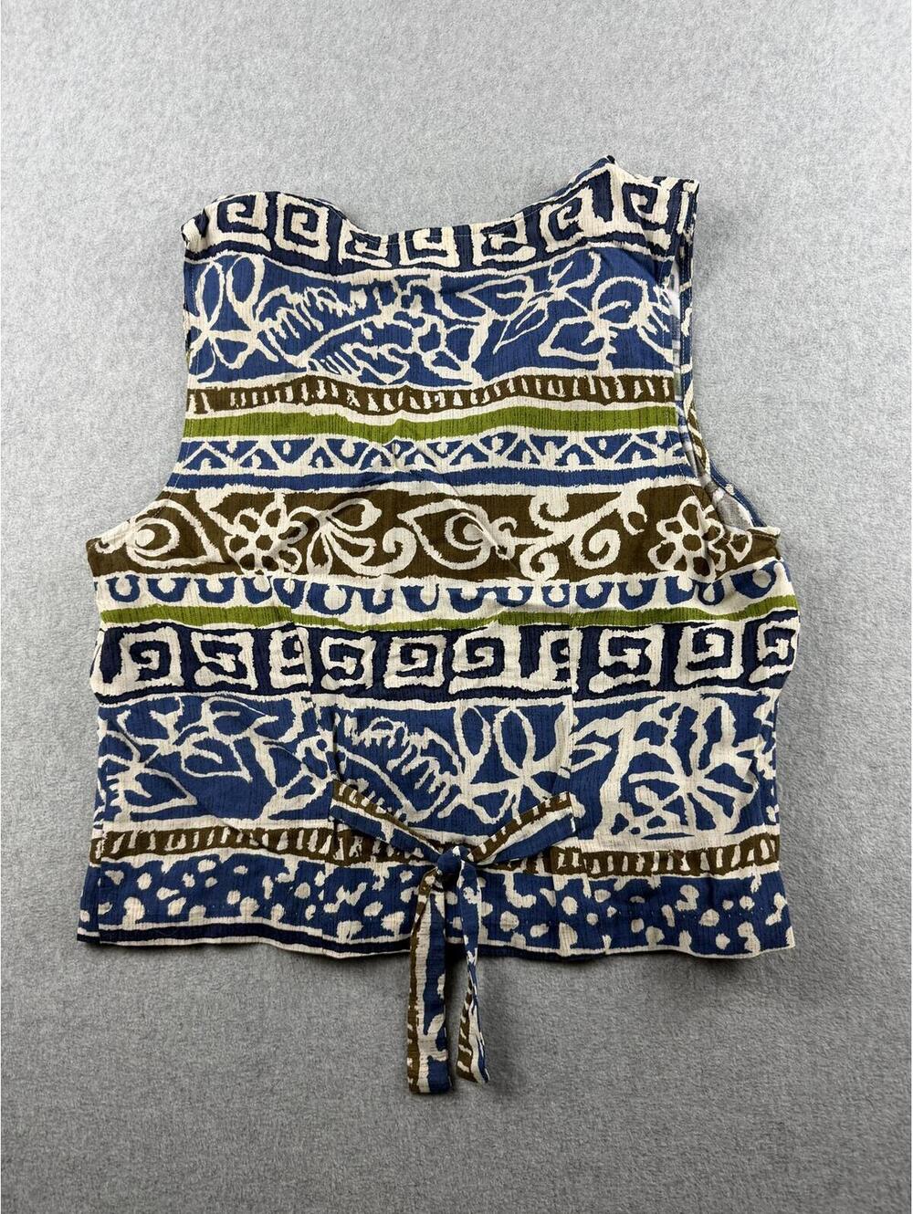 99s tribal print vest Ms Choice California vest - Picture 2 of 7